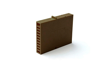 Вентиляционная коробочка BAUT 80х60х12 (коричневый)